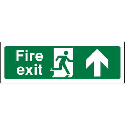Fire exit ahead
