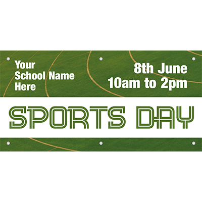 Sports day banner