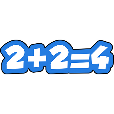 Number Doubles Sign 2s
