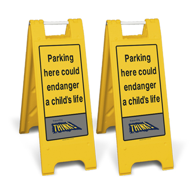 Think! Road Safety Sign Pack 1 - Small