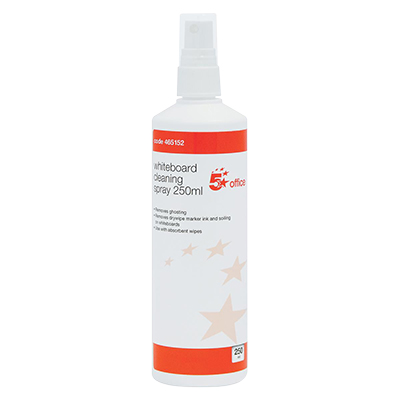 UK School Signs Provides Whiteboard cleaning spray 250ml.