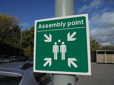 Fire Assembly Point Sign