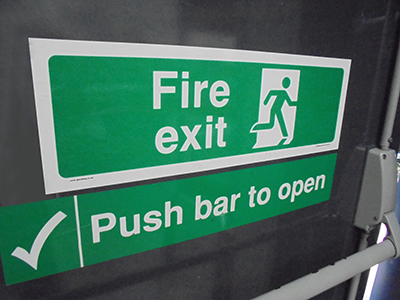 Fire Exit Signs