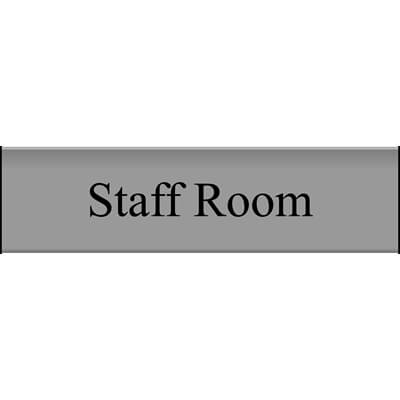 Staff Room Sign