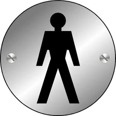 Male Sign Disc
