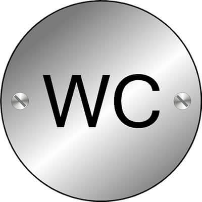 WC Disc Sign