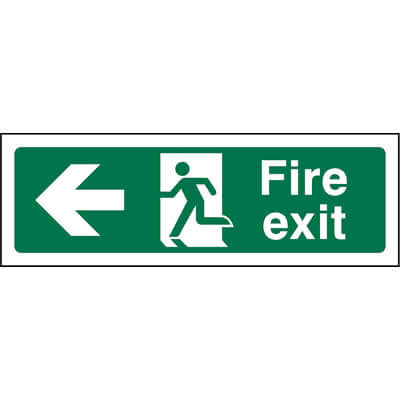 Fire exit sign