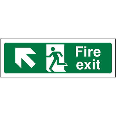 Fire exit left up