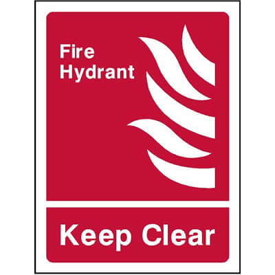 Fire Hydrant Keep Clear 