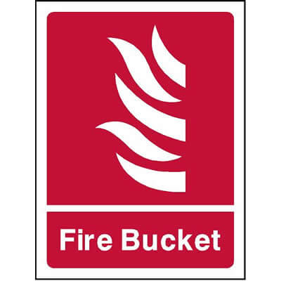 Fire Bucket Sign