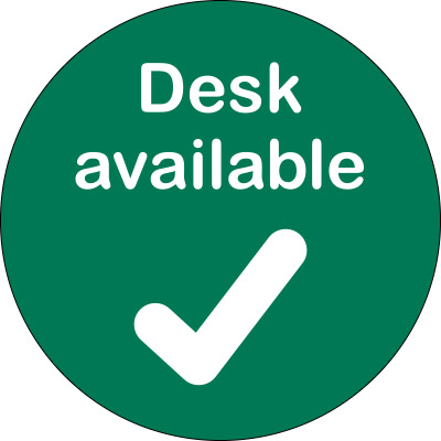 desk available signs for schools