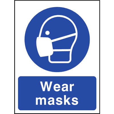 Wear Masks Sign