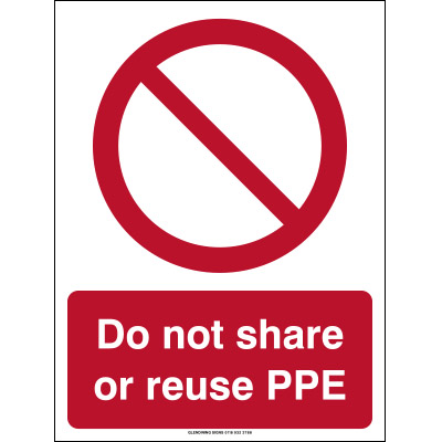 ppe signs for schools