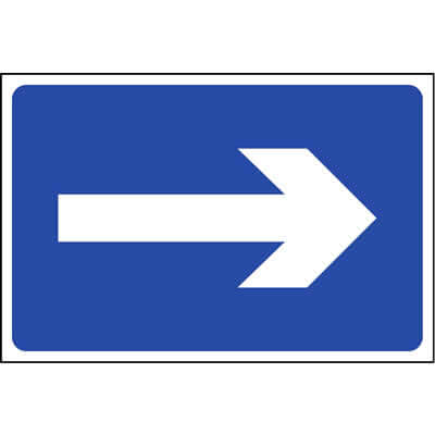 Directional Arrow Sign