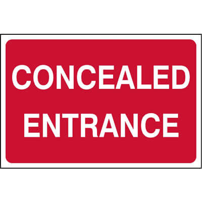 Concealed entrance