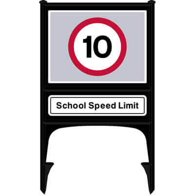 School speed limit 10mph