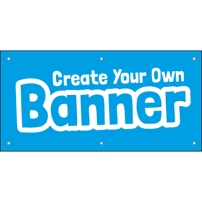 Custom Banner 1x3m