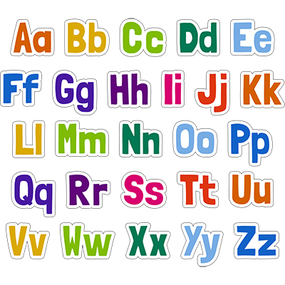 Fun Letter Sign Set A-Z Alphabet