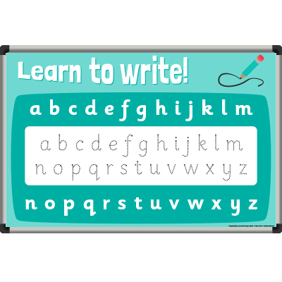 Learn to Write Alphabet Whiteboard