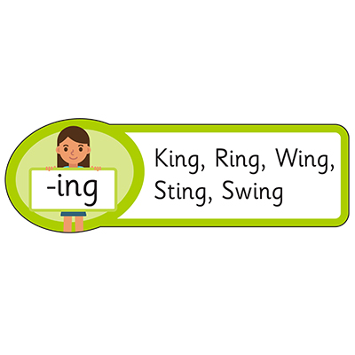 Phonics ing Sign