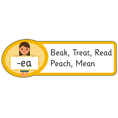 Phonics ea Sign