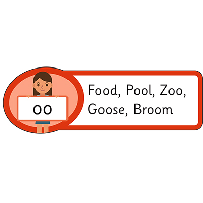 Phonics oo Sign