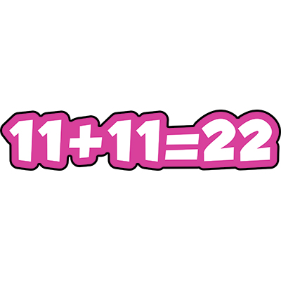 Number Doubles Sign 11s