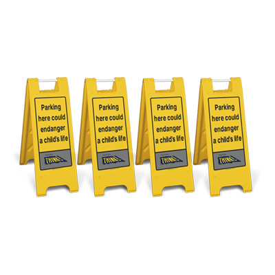 Think! Road Safety Sign Pack 2 - Medium