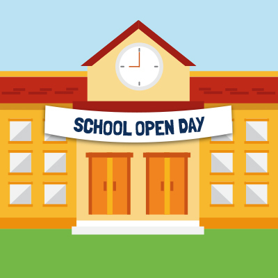 School Open Day Banner